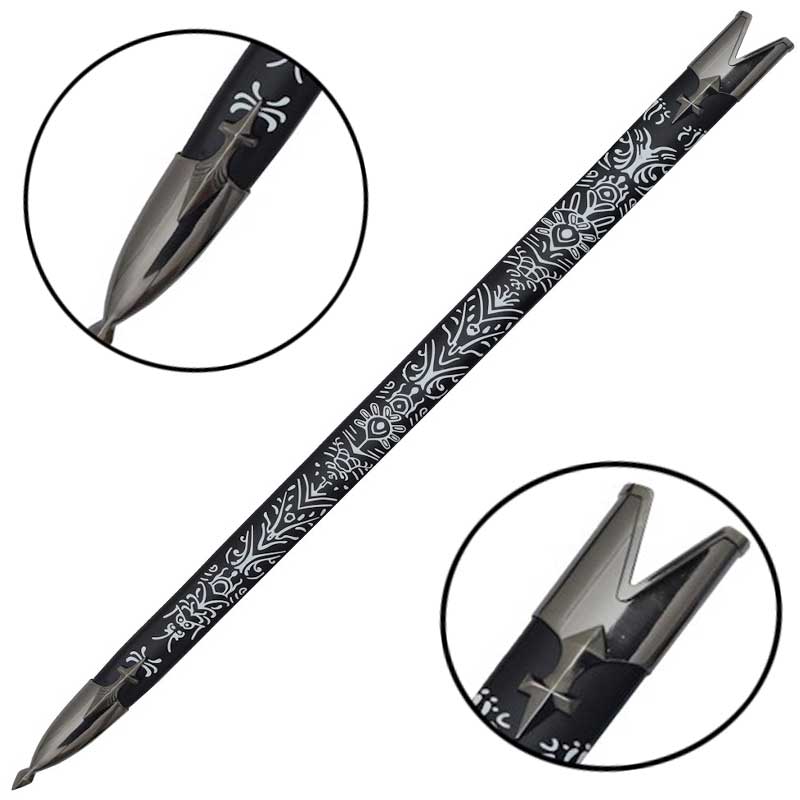 Espada Alucard con vaina y detalles de piezas metálicas