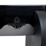 Kurokage katana práctica primer plano del logotipo de la marca en la hoja
