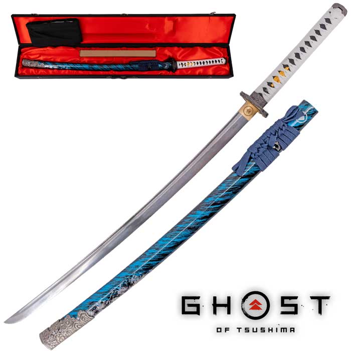 Katana funcional de Ghost of Tsushima