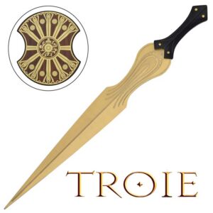 La espada de Aquiles en la película Troya