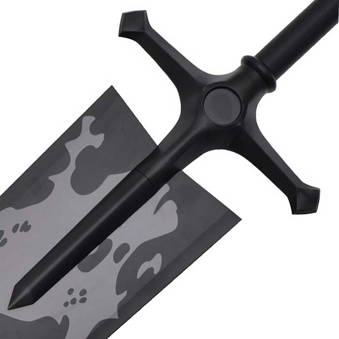 Espada Dispeldra de Asta, primer plano de la guarda