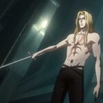 imagen de alucard mostrando la espada