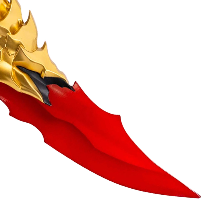 Primer plano de la hoja Kamish Wrath