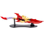 Hoja de la Ira de Kamish en su soporte de madera