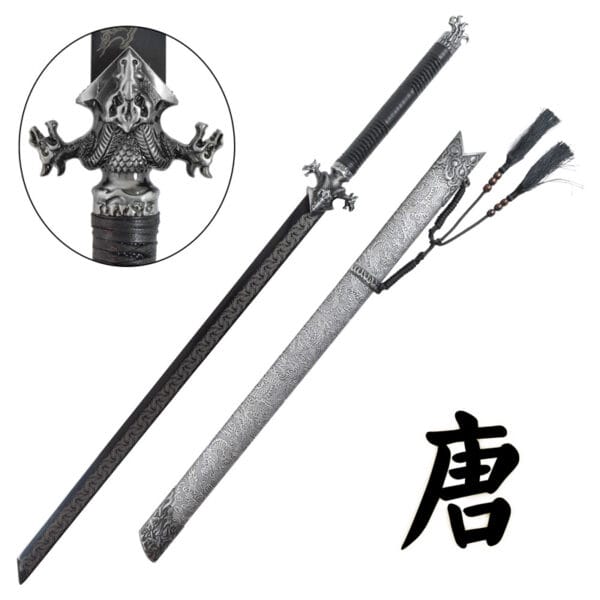 Épée décorative d’inspiration asiatique (pièce de collection)