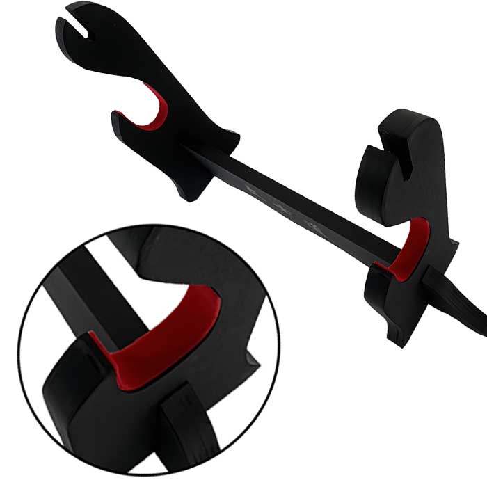 Presentation stand with protective cover