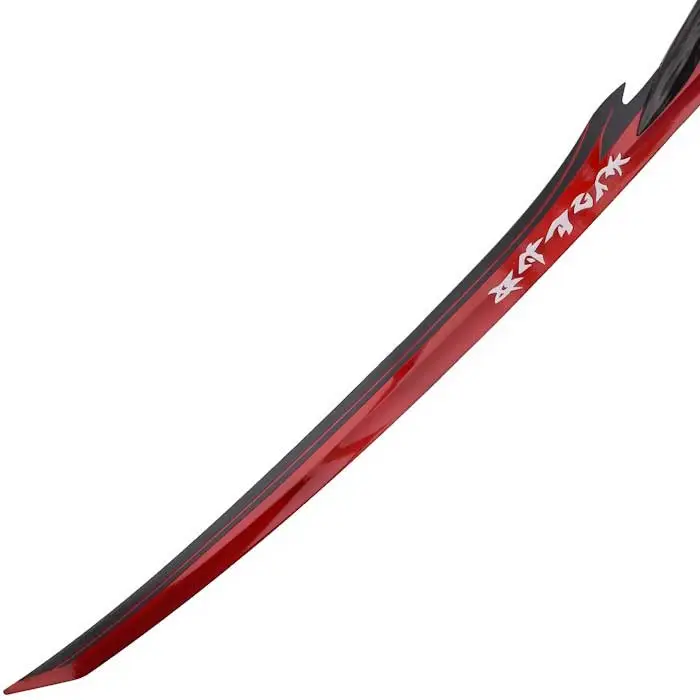 Épée Azakana de Yone, lame en acier rouge non tranchante