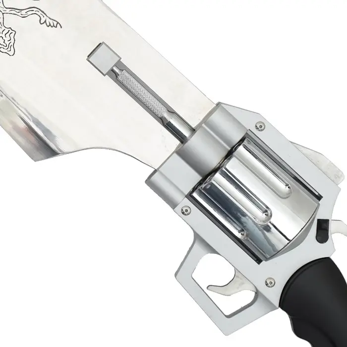 Gunblade in action in Final Fantasy VIII, an idea of timing and impact