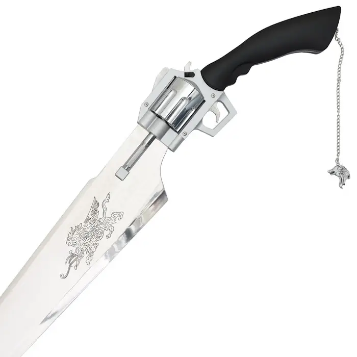 Gunblade combined with Squall, Final Fantasy VIII's iconic weapon