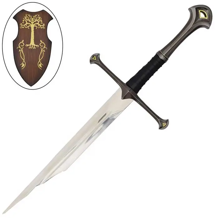 Épée Narsil Brisée avec support