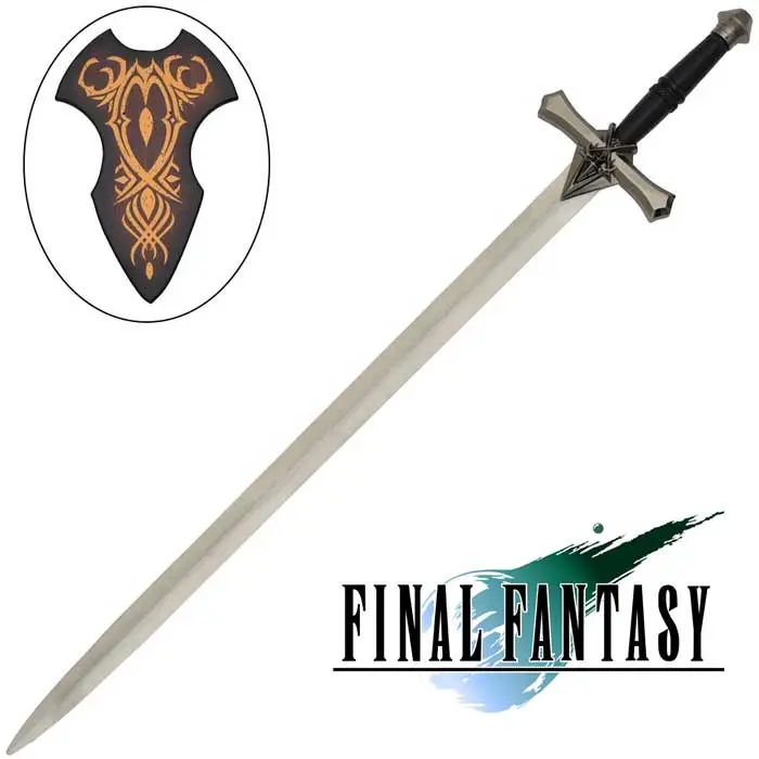 Épée Burning Thorn de Joshua Rosfield – Final Fantasy XVI avec son support mural