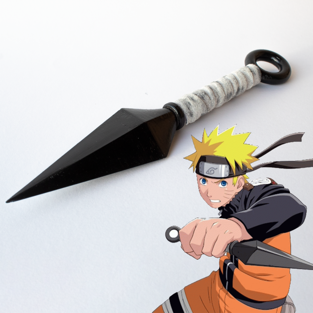 Réplique de kunai inspirée de Naruto