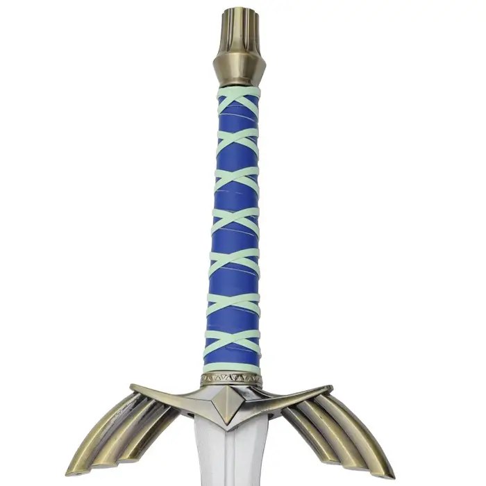 Épée Link Zelda Bois poignée en gros plan