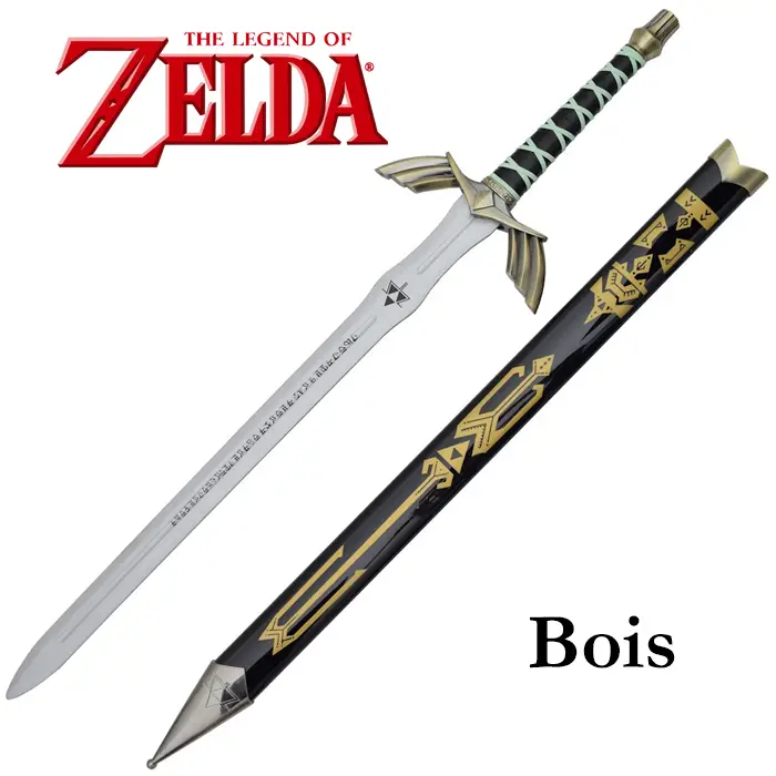 Épée Zelda Dark Link en bois et ABS