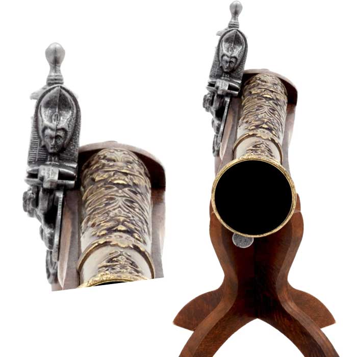 Tromblon-Autrichien-laiton-18ème-de-face canon
