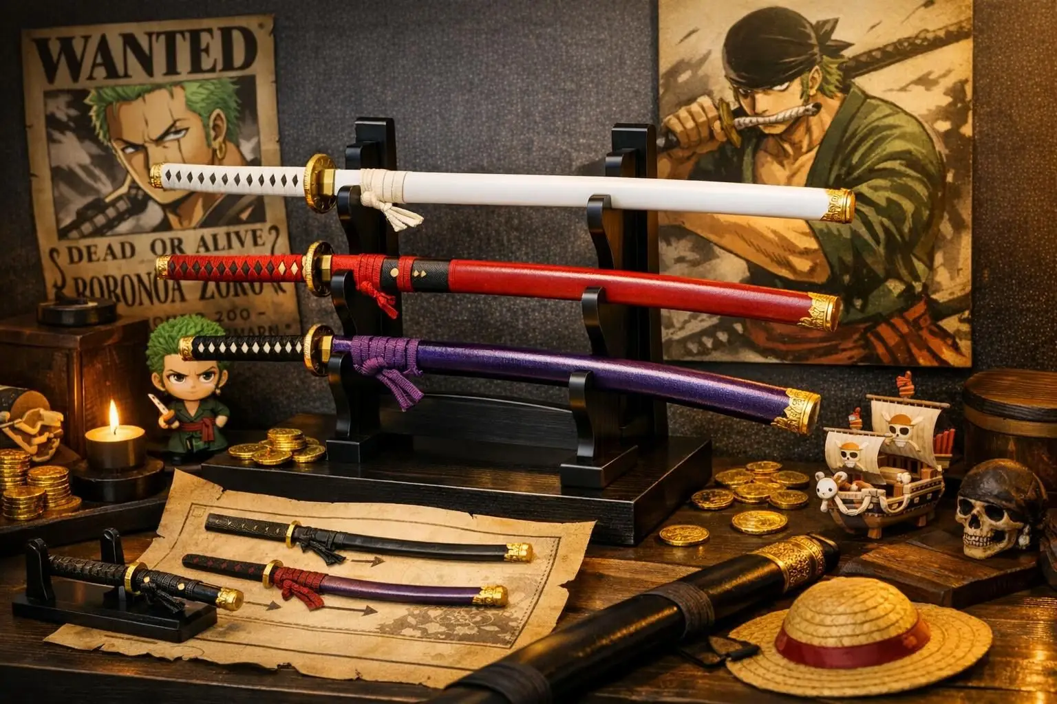 Zoro's Katanas: names, current and past swords in One Piece