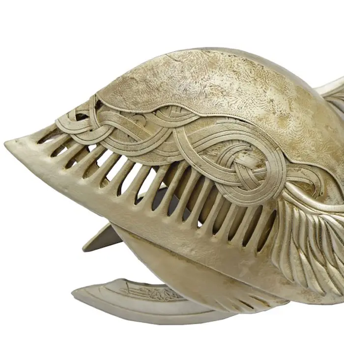 Casque ailé de Malenia détails des anneaux