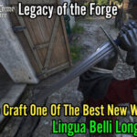 Espada Lingua Belli Longsword - Kingdom Come Deliverance II: imagen del juego