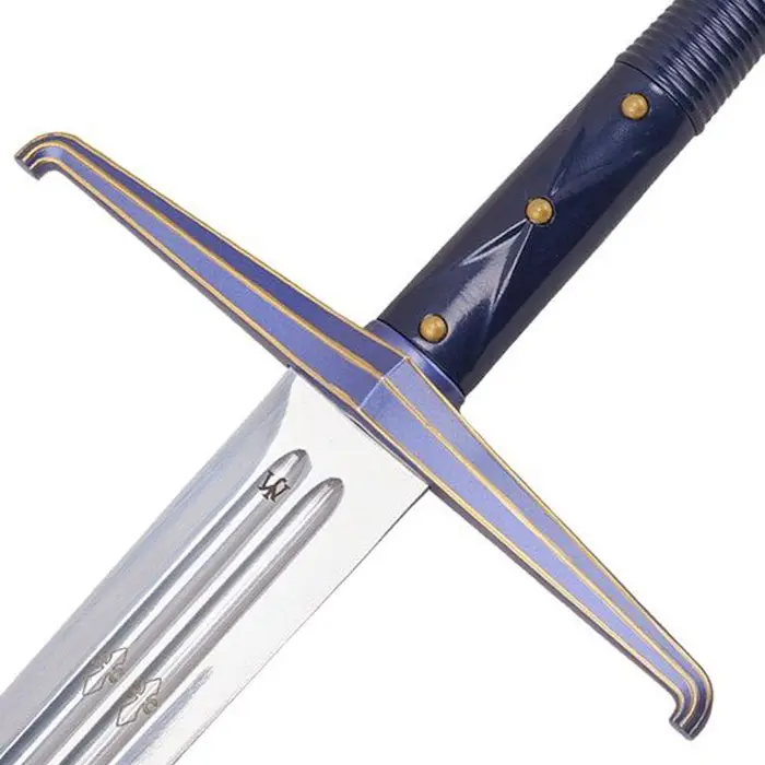 Espada-Lingua-Belli-Espada larga-hoja-y-guardia