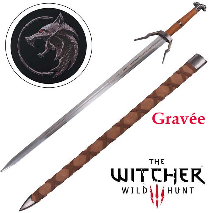 Épée Twin Wolf Fauve - The Witcher 3