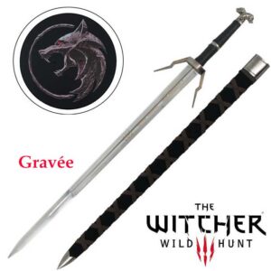 Spada Twin Wolf Nera - The Witcher 3