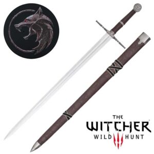 Épée Wolf de Luxe Brun The Witcher 3