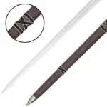 Épée Wolf de Luxe Brun lame et fourreau