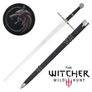 Épée Wolf de Luxe Noir The Witcher 3