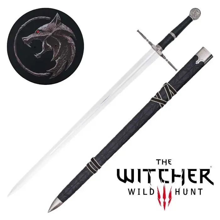 Épée Wolf de Luxe Noir The Witcher 3