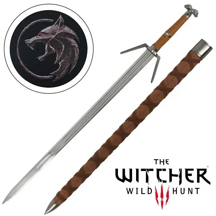 Spada Twin Wolf Fauve di The Witcher