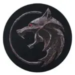 Épée Wolf de Luxe Brun support seul