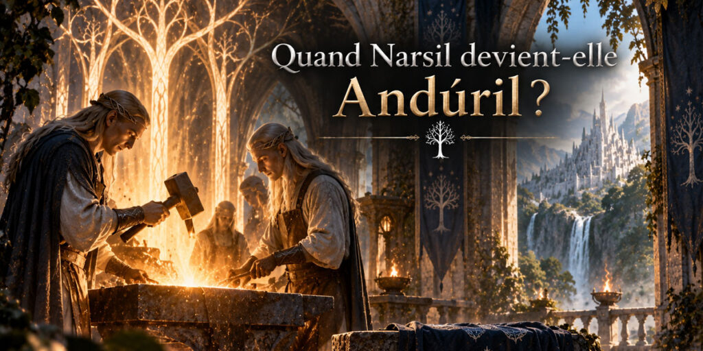 When does Narsil become Andúril?