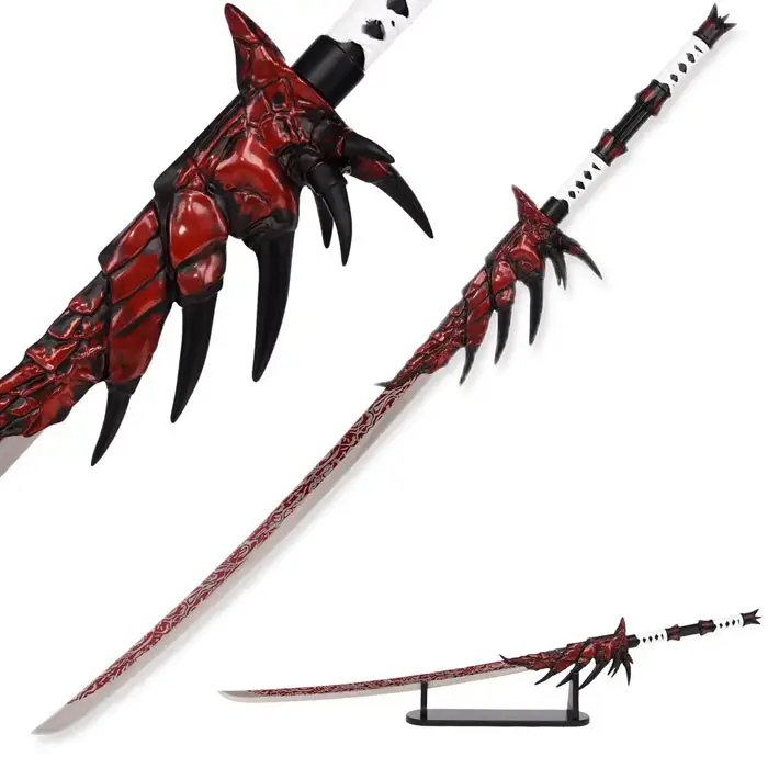 Wyvern-Blade-Blood-I-garde-et-sur-support