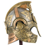 Casque de Théoden vu du profil droit