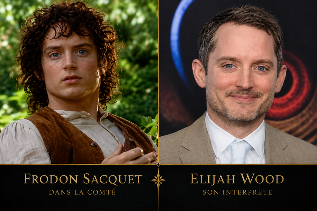Frodon Sacquet et Elijah Wood dans The Hunt for Gollum