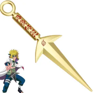 El kunai dorado de Minato en Naruto