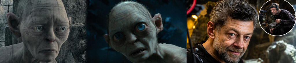 Évolution de Gollum et Andy Serkis en performance capture