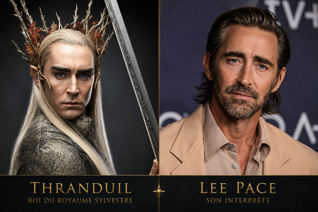 Thranduil et son interprète Lee Pace