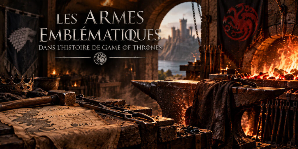 Les armes emblématiques dans l'histoire de Game of Thrones