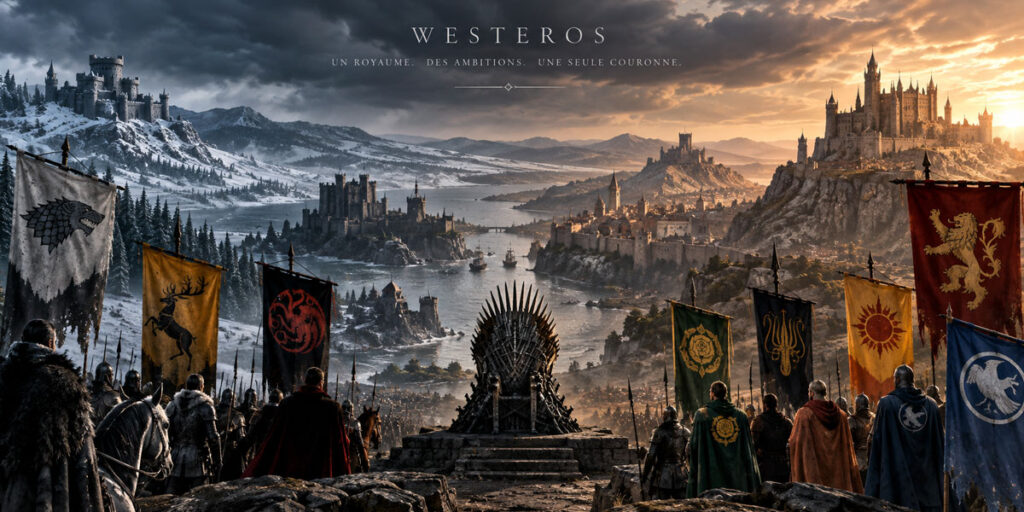 Westeros : l’aube des royaumes en guerre