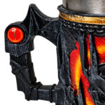Jarra de Sauron: primer plano del ojo del asa