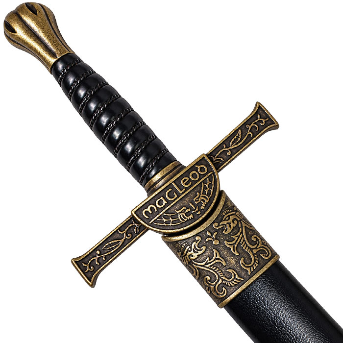 Dague MacLeod, poignée
