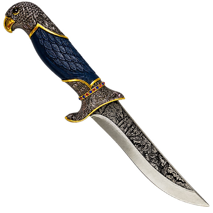 Poignard-Aigle-avec-statuette-couteau-seul